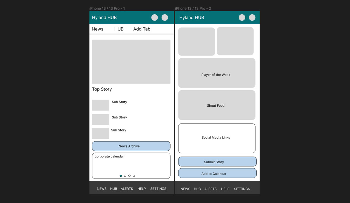 An image with the mobile app design